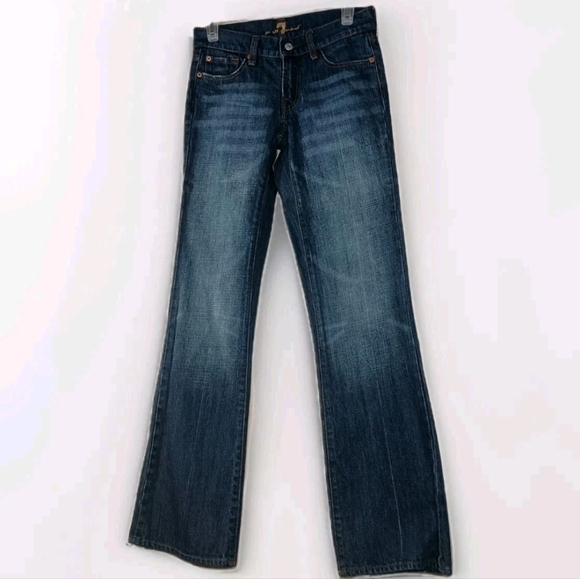 7FAM Vintage Mid Rise Bootcut Jeans - Picture 7 of 16